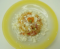 arroz integral de forno